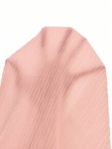 SHEIN Women's Summer Solid Color Slim Fit Long Sleeve Flared Dress Maxi Women Outfit Fall Cloth For Women - Baby Pink - View 7