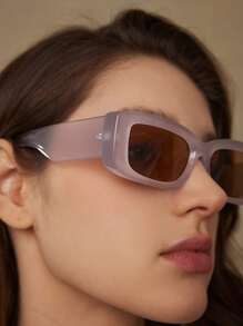 MOTF PREMIUM KÍNH THỜI TRANG MÀU TÍM NHẠT ĐỘNG - Màu tím hoa cà - Xem 4