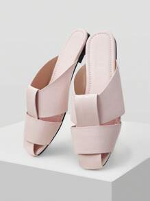 MOTF PREMIUM ZAPATOS PLANOS BLANCOS CÓMODOS, INFORMALES Y VERSÁTILES, DE TIPO SLIP-ON - Rosa Pálido - Ver 4