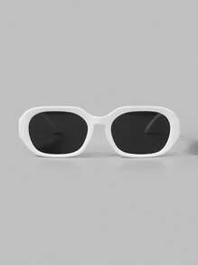 Ontre Ladies Retro Fashion Fashion Glasses, Suitable For Daily Wear - White - View 4