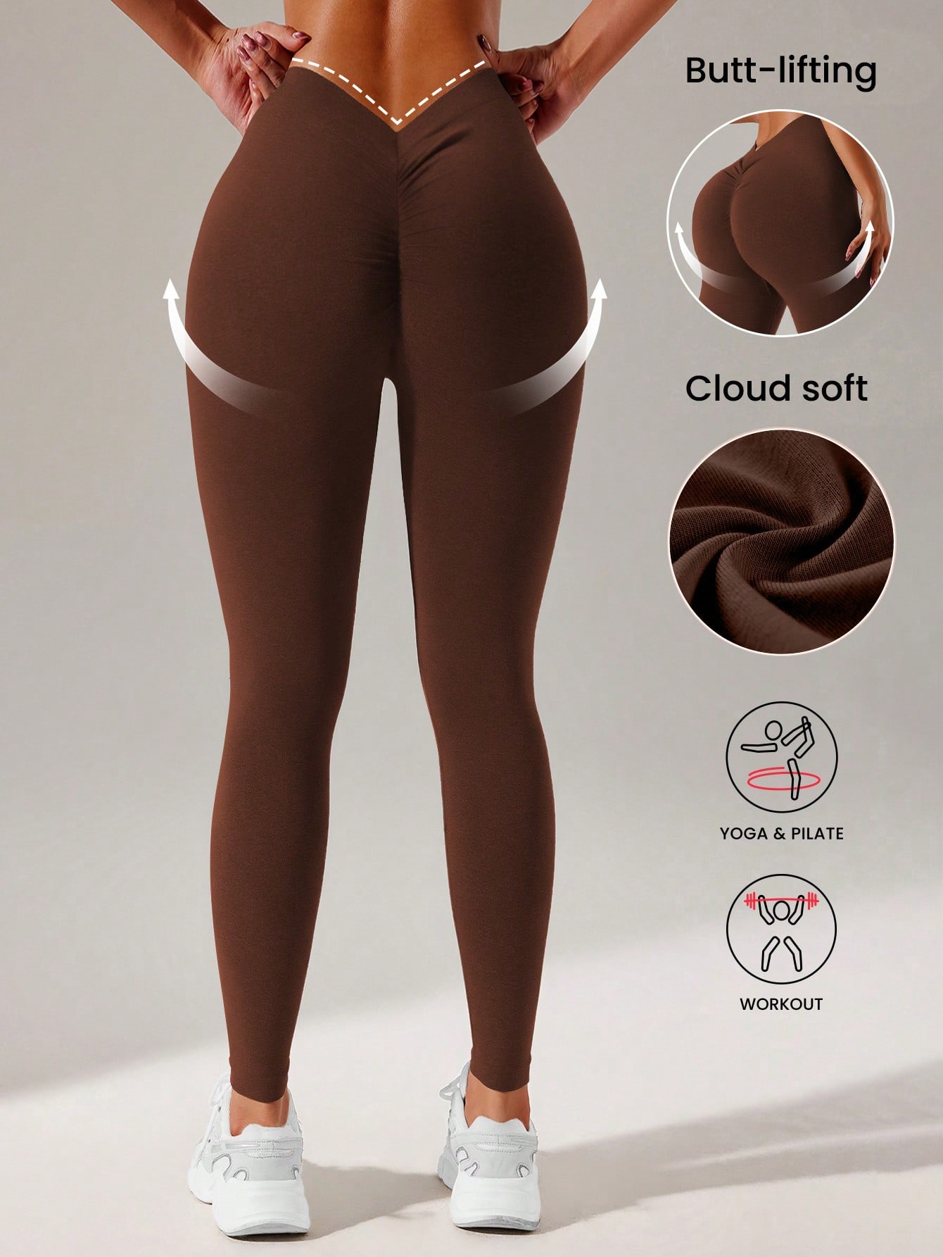 SHEIN Seamless Sports Leggings For Chinese New Year