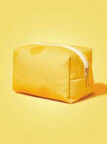 TOM & JERRY X SHEIN 1pc Cat Printed Cosmetic Bag, Portable Makeup Storage Pouch With Zipper, Multi-Functional Organizer Bag, Lightweight Travel Case For Men & Women - Multicolor - View 3