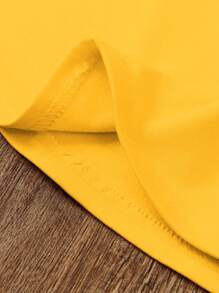 INAWLY Áo thun không tay mùa hè dành cho nữ có họa tiết chữ và hoa Khi bạn không tìm thấy ánh nắng mặt trời Áo thun họa tiết BE THE Sunshine dành cho nữ - Màu vàng - Xem 3