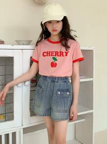 DAZY Tween Girl Tween Girl Denim Shorts - Light Wash - View 4