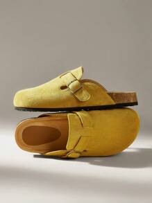 Solecia Women's Simple And Fashionable Casual Flat Slippers For Daily Wear - Yellow - View 6