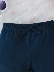 3 件装 女婴花卉印花彩色短裤 - 彩色 - 查看 7