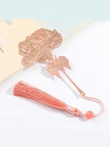 SHEIN 1pc/4pcs Creative Exquisite Plant Leaf Veins Leaves Of The Seasons Artistic Style Gift Metal Bookmarks Holiday Gift Sets For Teachers And Friends Back To School
