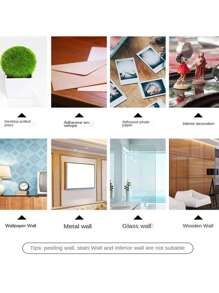 10 件装圆形 10 毫米 * 30 粒丙烯酸双面胶带无痕纳米防水胶贴家居派对装饰汽车固定垫