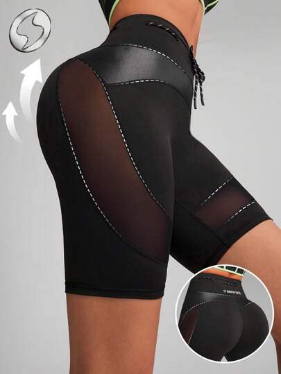 Innovista Women Activewear Foil Print Sports Leggings Shorts, Faux Leather & Metallic Shine Gym Bottom, Breathable Mesh Cut Out & Elastic Workout Outfits, Adjustable Fitness Pants, Sculpting Shapewear, Edgy &Unique Sleek & Lux Tracksuit, Music Festival, Party, Dance,Electric, Cycle,Bike,Yoga,Mat,Pilates,Running,Cardio,Strength,Weights,Outdoor,Hike,Camping,Trail,Volleyball,Going Out,Athleisure,Pickleball, Black,Y2K,Autumn Fall Gear,Waist Trainer,Bathing Suit, Women Gym Shorts Utilitarian Chic, Striped Design