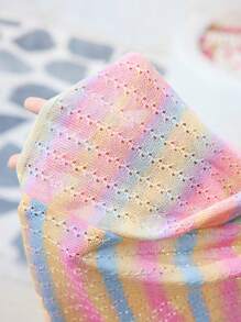 Skyraze 女士彩色抽绳无袖薄款开衫（随机印花） - 彩色 - 查看 6