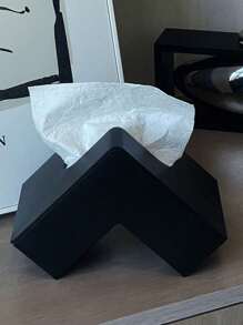 SHEIN 1pc Nordic Style Paper Towel Holder, Creative Tissue Box For Home Living Room Bedroom Coffee Table Decoration, Best Gifts