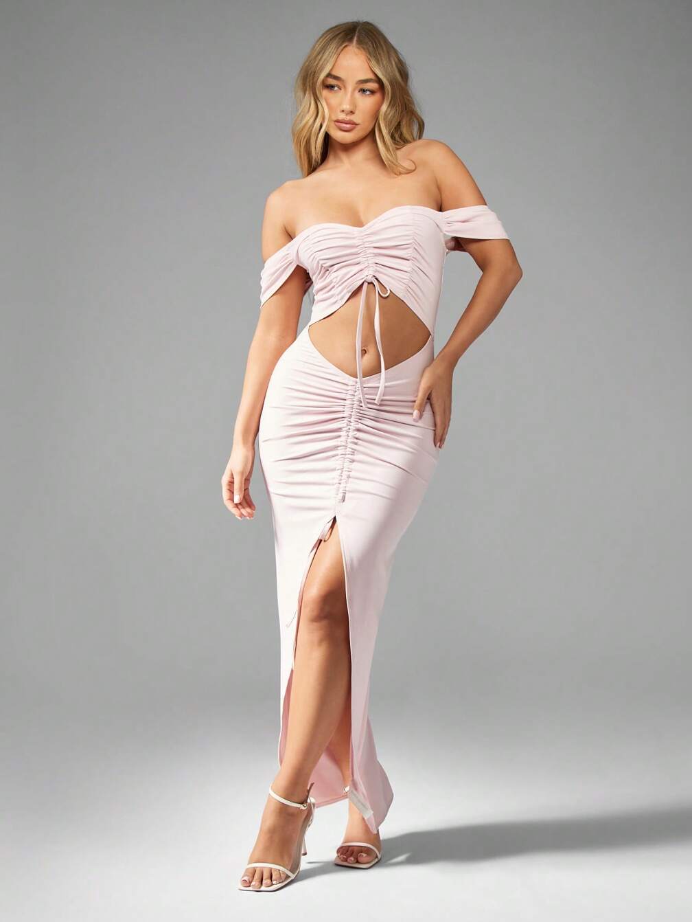 cut out midaxi dress Adeline