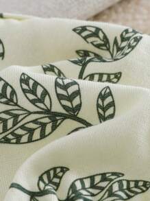 Cozy Pixies Baby Boy Floral Pattern Knit Soft Crew Neck Sleeveless Romper Shorts, Casual & Versatile - Multicolor - View 5