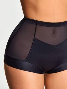 SHEIN Shape Prenda moldeadora de cintura alta, braga modeladora que realza el trasero y controla el abdomen y la cintura