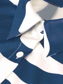 EMERY ROSE 女士印花長袖上衣和褲子套裝 - 彩色 - 查看 5