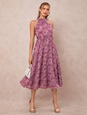 Amorya Lange Kleider für Frauen, Kleid für Hochzeitsgäste