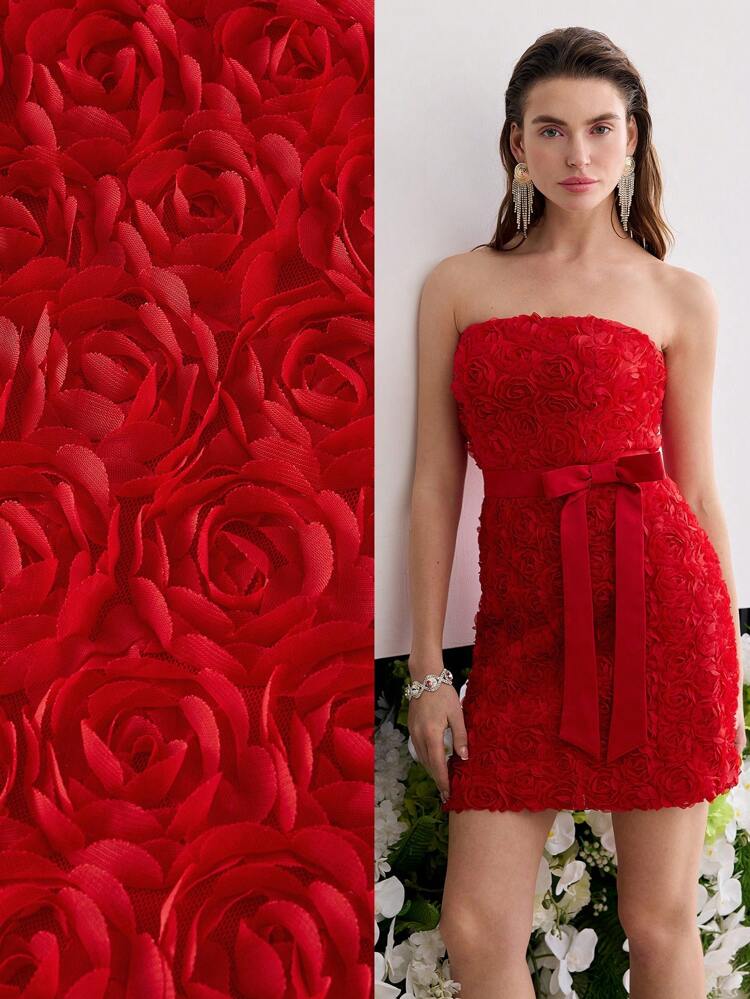 MOTF Soiréza BELTED ZIPPER COCKTAIL DRESS