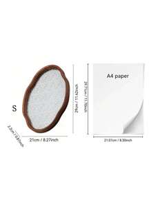 Zazumi صينية زجاجية تستخدم في المنزل أو المكتب أو غرفة الشاي لتجميع الفواكه والوجبات الخفيفة، أو كطاولة شاي جافة. يمكن استخدامها لأغراض متعددة حسب رغباتك الخاصة.