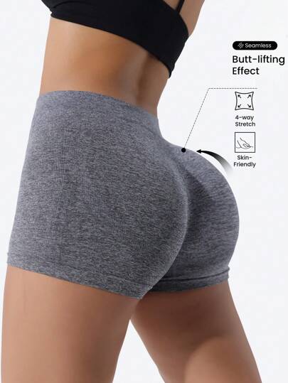 Easithlete Dam enfärgade sportshorts Spandexshorts Spandexshorts Bootyshorts Bikershorts