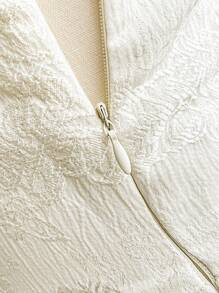 Vintamour Vestito elegante vintage da donna, con collo a capestro jacquard, fiocco, abbigliamento estivo per vacanze, abito estivo da donna, abito da sera bianco, abito di Pasqua per donna, abito bianco da donna, abbigliamento primaverile da donna, abiti primaverili da donna, vestiti estivi da donna, abiti da vacanza per donna, abito da ospite del matrimonio, abbigliamento da vacanza per donna, abiti estivi da donna, abiti da cerimonia da donna, abiti eleganti corsetto, abito di laurea, abiti per compleanni