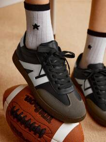 CUCCOO EASI Brown German Shepherd Sneakers For Women, 2024 New Spring/Autumn Platform Thick-Sole Casual Sports Shoes Back To School