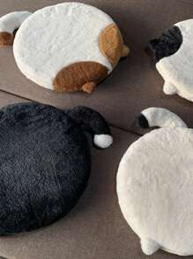 Joivida Plush Comfortable Chair Arm Cover & Pillow & Seat Cushion Set - Multicolor - View 1