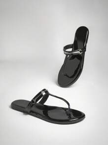 SHUZIA شبشب نسائي ذو تفاصيل بسيطة لارتداء اليومي