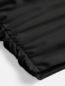 Tween Girl Simple Comfortable Side Ruched Bandeau Tube Top