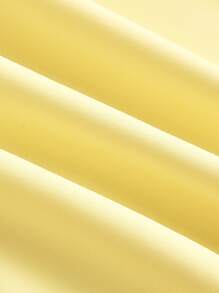 SHEIN MOD 女士白色露背蝴蝶结长裙，春季白色连衣裙，毕业礼服 - 黃色 - 查看 4