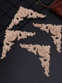 Wooden Base & Board, Multifunctional & Practical, Minimalistic Design - Khaki - View 1