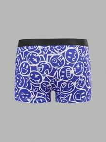 SHEIN 5pcs/Pack Tween Boys Cartoon Graphic Elastic Waist Comfy Briefs