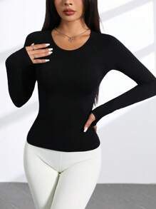 Easithlete Áo ba lỗ thể thao Crisscross lưng thấp, áo ba lỗ tập luyện - màu đen - Xem 3