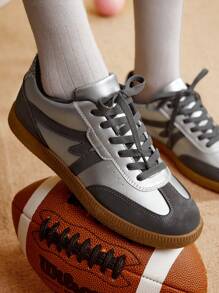 CUCCOO EASI Women's Retro Versatile Sports Shoes, Platform Thick Bottom Casual Fashion Sneakers, White