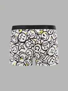 SHEIN 5pcs/Pack Tween Boys Cartoon Graphic Elastic Waist Comfy Briefs