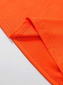 Calvaya Butterfly Pattern&Summer&Women's Clothing For New Year Clothes Graphic Tees Women Tops - Orange - View 3