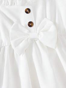 SHEIN Girlhood Core 2Pcs/Set Young Girl Casual School Style Red Camisole And Blue Denim Wash Shorts, Cherry Print - White - View 4