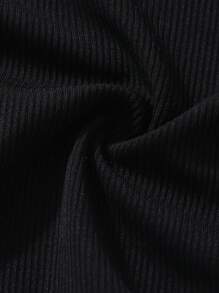 SHEIN Sparklyn 3 件套女童休闲短款盖袖连体裤 - 彩色 - 查看 5