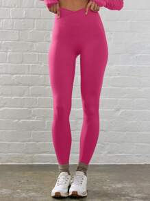 Musera Sport 交叉腰部修身运动紧身裤 夏季健身房锻炼吸湿日常健身秋季瑜伽普拉提休闲