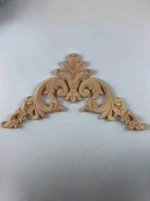 Wooden Base & Board, Multifunctional & Practical, Minimalistic Design - Khaki - View 6