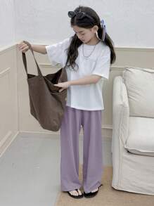 DAZY Tween Girl Fall Clothes, Tween Girl Loungewear - Purple - View 1