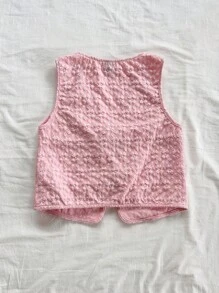 Soleia Blouse décontractée avec col en V et ceinture à nouer, en tissu texturé jaune, convenant pour l'automne/hiver