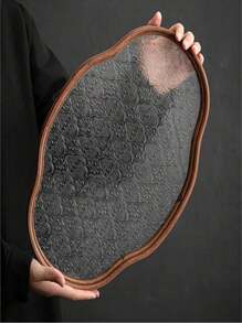 Zazumi صينية زجاجية تستخدم في المنزل أو المكتب أو غرفة الشاي لتجميع الفواكه والوجبات الخفيفة، أو كطاولة شاي جافة. يمكن استخدامها لأغراض متعددة حسب رغباتك الخاصة.