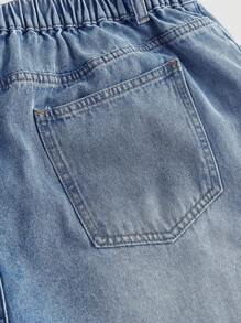SHEIN MOD Plus Size Women Casual Loose Fit Distressed Wide Leg Denim Jeans, Blue Summer,Vacation Outfits Woman,Easter,Spring,Western,Office Outfits For Women,Rave Outfits,Baby Shower Dress,Cottagecore,Country Outfits Women,Old Money Style Women,Going Out Outfits,Coquette,Festival Outfits,Rodeo Outfit,Airport Outfit For Women,Kpop,Tropical Vacation Woman Clothes,Nashville Outfits,European Summer,Concert,Cowgirl Outfit,Graduation Outfit,Elegant,Resort Wear Women,Business Casual Woman,Western Wear Women,Y2k Clothe,Y2k Clothes,Old Money Style Women,Holiday,Church Clothes Women,Airport Outfit For Women/Airport Outfit Baggy Jeans Flowy Pants
