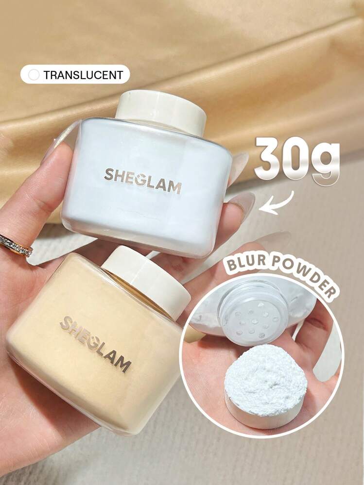 SHEGLAM Blur In A Bottle Loose Setting Powder - Translucent - View 1