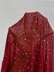 SHEIN LUNE Plus Size Women Rhinestone Embellished Mesh Sheer Jacket Thanksgiving Women New Years Women Winter Dresses Winter Women Rave,Christmas Women Sequin Top Birthday For Women New Years Dress Women New Years Eve Going Out Tops Women, Office Wear, New Years Women, Party, Business Casual Woman, Old Money Style,Valentine,Love/Lover