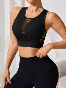 Easithlete 无缝简约运动 T 恤和背心，适合夏季