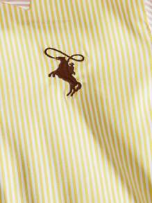 SHEIN Tween Boy Contrast Collar Polo Shirt And Shorts Set - White - View 5