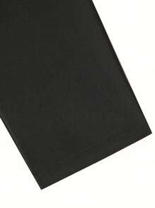 Swim Mulvari Summer 3-Piece Set For Women, Includes: Round Neck Long Sleeve Zipper Back Mesh Panel Ruffle Waist Jumpsuit + Pants + Skirt, Black, Casual Vacation