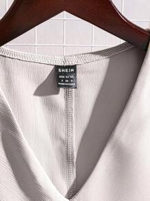 Franclia 女士优雅大翻领上衣和裤子套装