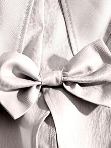 Franclia 女士优雅大翻领上衣和裤子套装